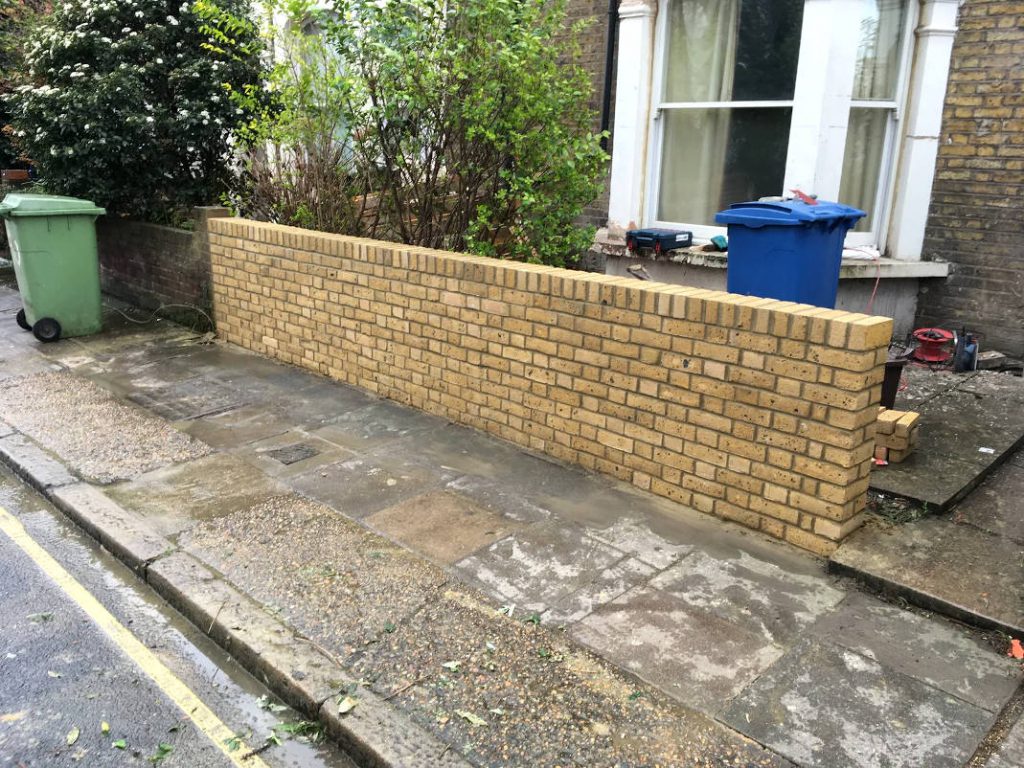 Bricklayers Sutton and Kent Garden Walls K&A Brickwork